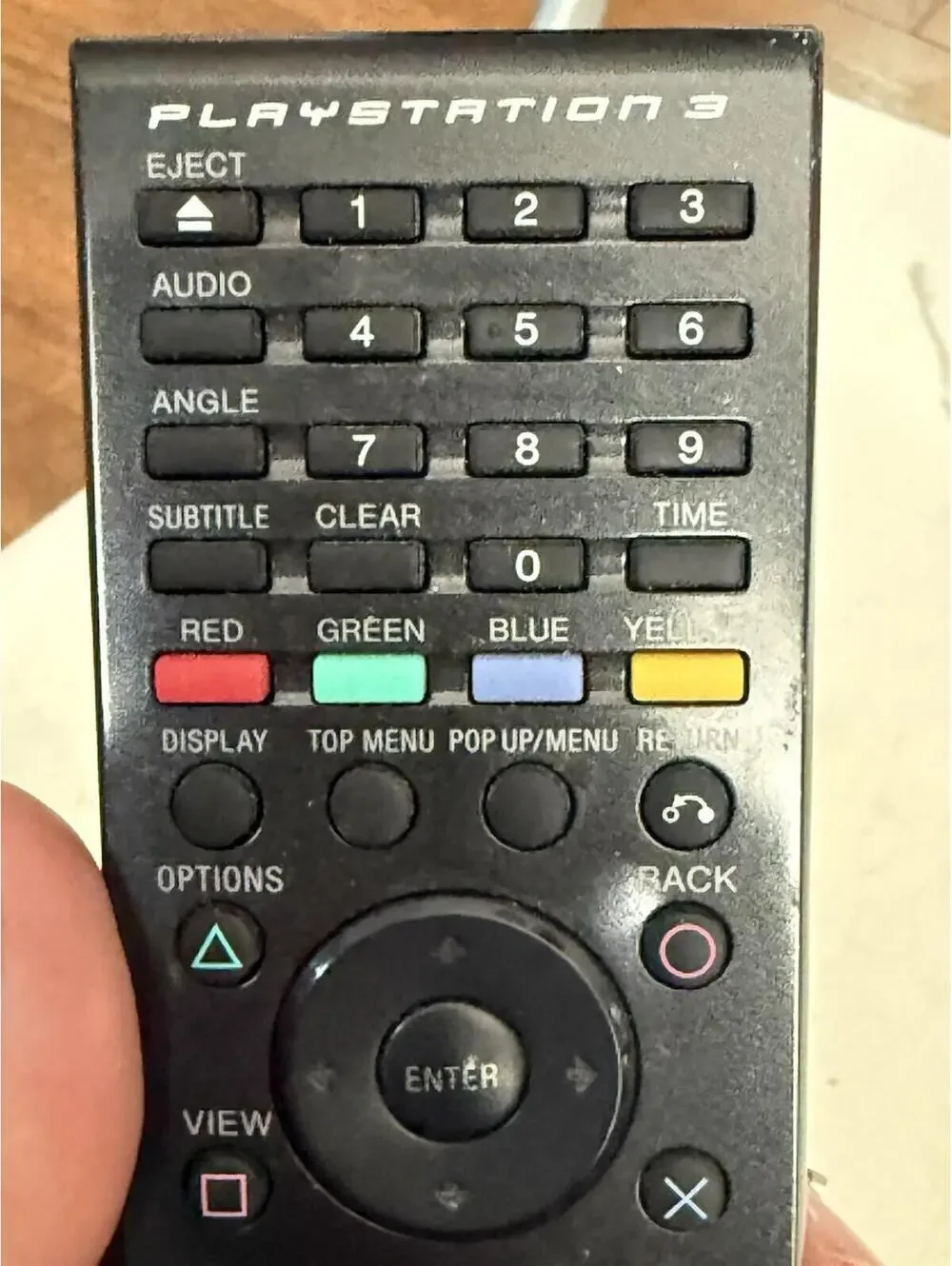 Playstation 3 PS3 Official Sony Bluetooth Blu-Ray DVD Remote Control
